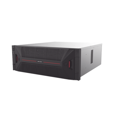 NVR IP / 128 Canales / 32 Megapixel (8K) / 24 Bahías HDD / 4 Puertos LAN 2.5 Gbps / RAID Hot Swap / Fuente Redundante