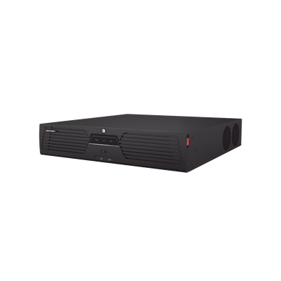 NVR IP / 128 Canales / 32 Megapixel (8K) / AcuSense / ANPR / RAID Hot Swap / 8 Bahías HDD / Dual HDMI 8K / 16 Entradas de Alarma
