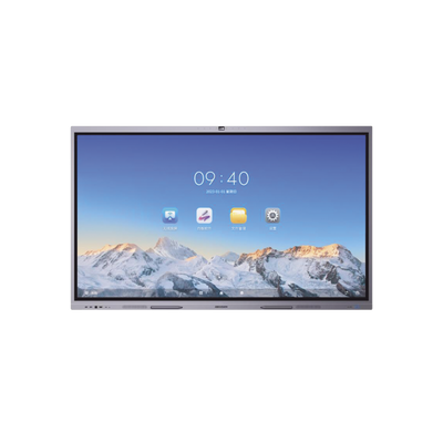 Pantalla Interactiva Touch de 75" Android 13 (Actualizable a Andriod 14) / Cámara Web 8 MP / Resolución 4K / Bocinas Integradas / Entradas HDMI y VGA / Incluye 2 Lápices para Escribir