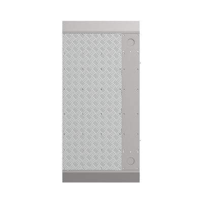 Base adicional para torniquete / Carril extra 90 cm (2.95 ft) / Sin anclaje al piso / Compatible con DS-K3B601-BASE900-S