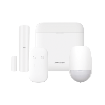 Kit de Alarma Inalámbrico / 48 Zonas / PIR con Cámara 640x480 / Comunicación 433 MHz Bidireccional / Batería de Respaldo / Wi-Fi