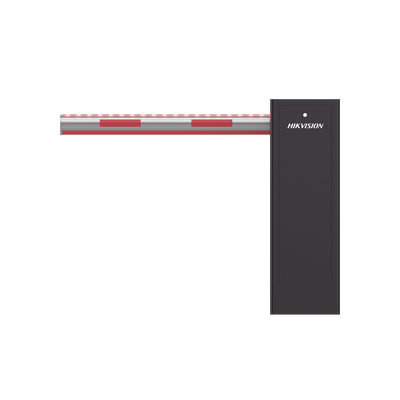 Barrera Vehicular IZQUIERDA / Brazo Iluminado Rojo/Verde de 4 mts Incluido / 3 Seg para Apertura / Cierre Automático con Tiempo Configurable / 5,000,000 MCBF / Compatible con Cualquier Control de Acceso
