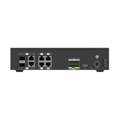 Terminal de Guía de Estacionamiento / ANPR Exterior / 1 HDD 2 TB Expandible a 8 TB / 4x 10/100 + 2x Gigabit / -30°C a 70°C / 0.8 x 0.57 x 0.2 pies