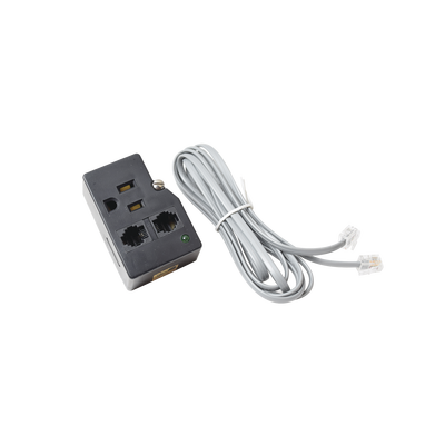 Protector de Sobretensión / 120 VCA / 15 A / 40,000 A / RJ11 Telco / LED Diagnóstico / 0.23 lb
