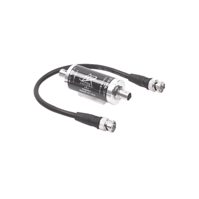 Protector Coaxial BNC / 20,000 A / 75 Ohms / 0-10 MHz / 3.58 x 1.1 pulgadas / -40°F a 158°F