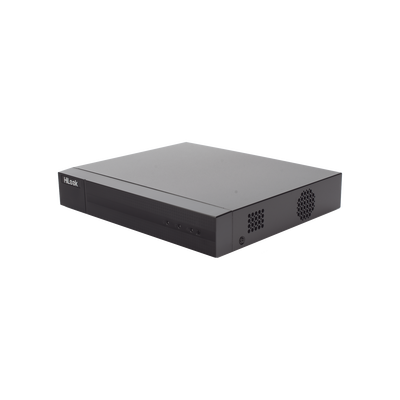 DVR Híbrido / 4 Canales TurboHD + 1 Canal IP / 2 Megapixel 1080p Lite / AcuSense Lite / Audio por Coaxitron / H.265+ / 1 Bahía HDD 4 TB