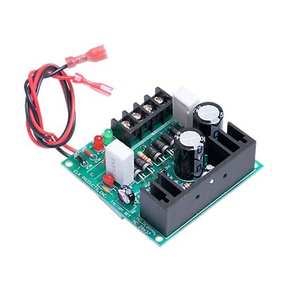 Fuente de Poder / Salida Ajustable 6/12/24 Vcc / Cargador Baterías 1.2-10 Ah / Protección Sobrecarga Autoreseteable / Indicadores LED CA/CD / Diseño Modular