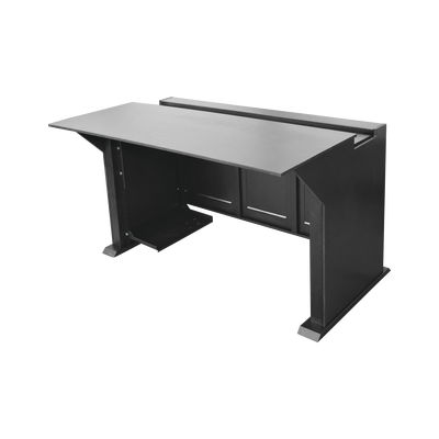 Estación de Monitoreo y Control / 8 Salidas de Corriente / Metal y Madera / 1310 x 764 x 801 mm (51.6 x 30.1 x 31.5 in)