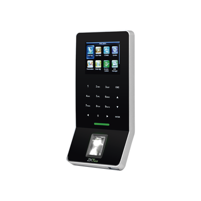 Terminal Biométrica de Huella / 3,000 Huellas 5,000 Tarjetas / WiFi / Pantalla 2.4" / TCP/IP RS485 / ADMS / Control de 1 Puerta