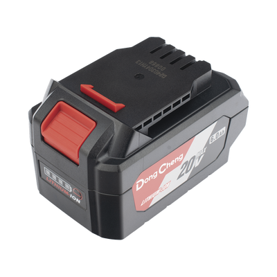 Batería de Litio 20V 6.0Ah / Indicador LED de Carga / Carcasa Reforzada / Compatible con Herramientas DONGCHENG 20V