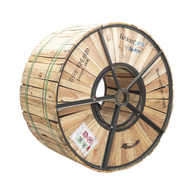 Fibra Óptica Monomodo / 12 Hilos G.652D / Loose Tube / 4 km (13123 pies) / Armada Acero / Exterior Subterráneo