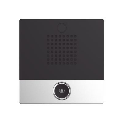 Intercomunicador IP / PoE / 2 Líneas SIP / 1 Relevador / 1 Puerto Entrada / IP54 / Montaje Pared