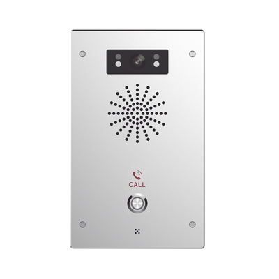 Video Intercomunicador IP / 2 Líneas SIP / Cámara HD 1080p / IR Nocturno / IP65/IK10 / PoE 802.3af / Onvif / -40°C a 70°C