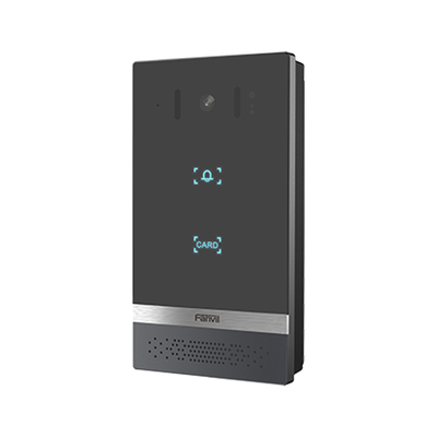 Videoportero SIP / 2MP HD / IP66 IK07 / PoE / RFID / 2 Relés / Botón Touch