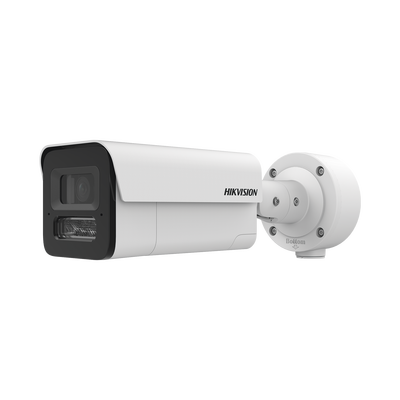Bala IP 8 Megapixel / Lente Fijo 4 mm / 93° / IR EXIR 40 m / 131 ft / IK10 / IP67 / Detección Facial / WDR 120 dB / DeepinView / Heat Map