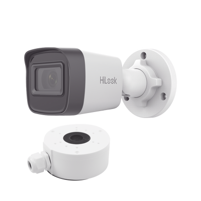 Cámara Bala IP / 4 Megapixel / IR 20 m (65.6 ft) / IP67 / PoE / dWDR / Lente 2.8 mm / 104° HFOV