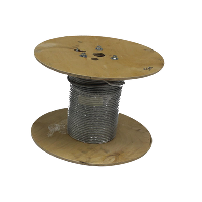 Cable Sensor para Cerca Perimetral / 305 m (1000 ft) / Armadura de Acero / Detección hasta 3 m (10 ft) / 22 Niveles de Sensibilidad / Requiere Unidad Analizadora