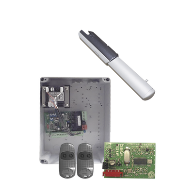 Kit de Operadores para Portones Vehiculares Abatibles de 2 Hojas / 3 m (9.8 ft) / 400 kg (880 lb) / Uso Residencial