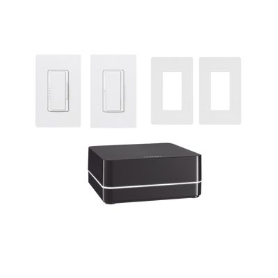 Kit de Control de Iluminación / Inalámbrico / 2 Dimmers / 2 Keypads / 1 Repetidor