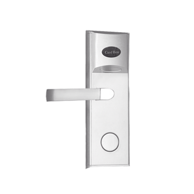Cerradura Electrónica para Hotel / MIFARE 13.56 MHz / Acero Inoxidable / 224 Eventos / 4 Baterías AA / 90 Tarjetas / 0.78 x 0.26 x 0.09 ft