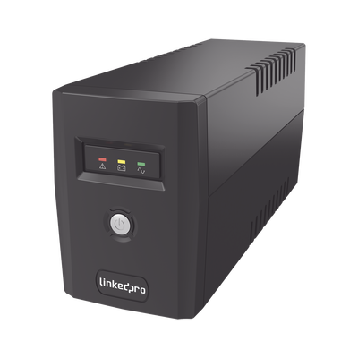 UPS / 600 VA / 360 W / Línea Interactiva / AVR / 6 Salidas NEMA 5-15R (4 Respaldadas) / Onda Senoidal Simulada