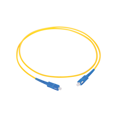 Jumper de Fibra Óptica / SC/SC Simplex / Monomodo 9/125 / 1 Metro (3.28 Pies) / ITU-T G.652.D / 1310-1550 nm