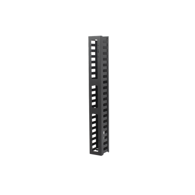 Organizador de Cable Vertical / 21U / Acero / 260 Cables CAT5E / 225 Cables CAT6 / 50% Espacio Ventilación