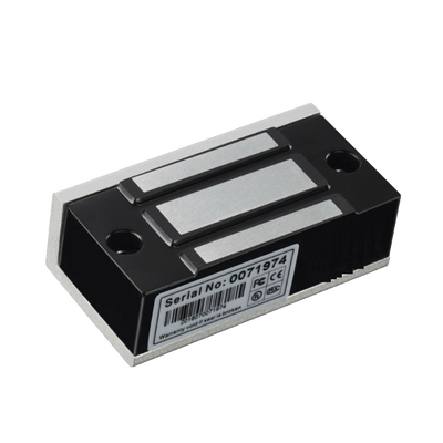 Chapa Magnética Electromagnética / 40 kg (88 lbs) / 12VCC / 24VCC / Aluminio Anodizado / 70 x 36.5 x 24 mm