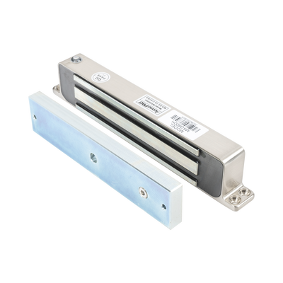 Chapa Magnética Electromagnética / 600 lbs (272 kg) / Montaje Superficial / IP68 / Dual 12V/24V DC / -10°C a +55°C