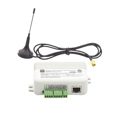 Comunicador de Alarma Dual / Ethernet + 4G LTE/5G / 2 Entradas y 2 Salidas / 64 Zonas / 100 Usuarios