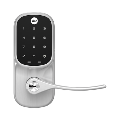 Cerradura Electrónica Autónoma / Teclado Táctil / 250 Códigos PIN / ANSI/BHMA Grado 2 / Cierre Automático 30 s / Pilas AA