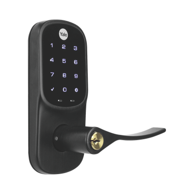 Cerradura Electrónica con Teclado / Cierre Automático 30 s / 250 Códigos PIN / Certificación ANSI/BHMA Grado 2 / Z-Wave y Zigbee / Puertas 35-45 mm (1.38-1.77 in)