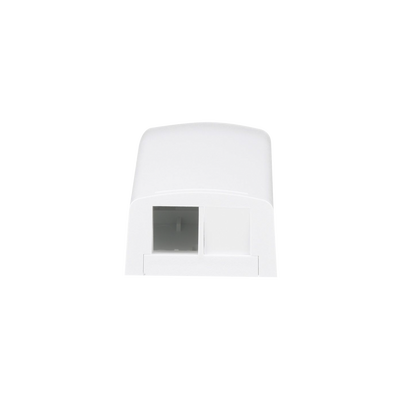 Caja de Montaje en Superficie / 2 Módulos Keystone / ABS / 1.95 x 1.13 x 3.65 in / Blanco