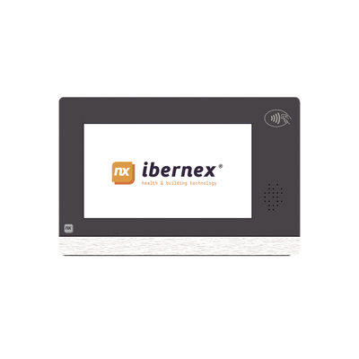 Terminal de Habitación IP / Pantalla Táctil 9" / RFID 125 KHz / VoIP SIP / PoE 802.3af / Audio Bidireccional / Bus RS485 / Compatible NX1071 y NX1075