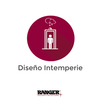Opción de Intemperie para Detector de Metales / Respaldo de Batería 8 Horas / Pantalla Remota 30 m (98.4 ft) / Contador Bidireccional / Conexión RJ45 LAN