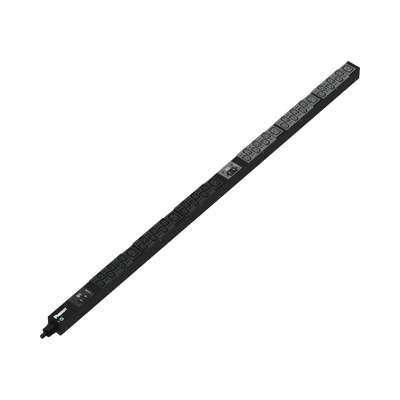 PDU Básico para Rack / 30 A / 208 Vca / 36 Contactos C13 y 6 C19 / Entrada NEMA L6-30P / Cable 10 pies (3 m) / Montaje Vertical 0U u Horizontal 1U/2U