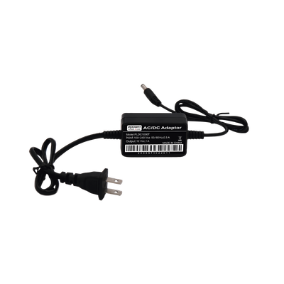 Adaptador de Pared / 12 VCC 1 A / Entrada Universal 100-240 VCA / Cable 0.5 m Doble Extremo / NEMA 1-15 / Operación 0°C a 40°C