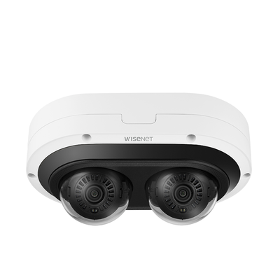 Cámara Multisensor IP / 12 Megapixel / 2 Canales / Lente Motorizado / WDR 120 dB / IR 25 m (82 ft) / IP67 IK10 NEMA 4X