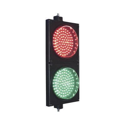 Semáforo LED / Diámetro 20 cm / Rojo y Verde / 90 LEDs por color / 10 W / IP Hermético / 110 VCA