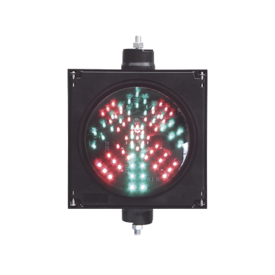 Semáforo LED / Diámetro 20 cm / 81 LEDs / IP65 / 110 VCA / 6 W / Intensidad 500 cd Rojo / 400-600 cd Verde