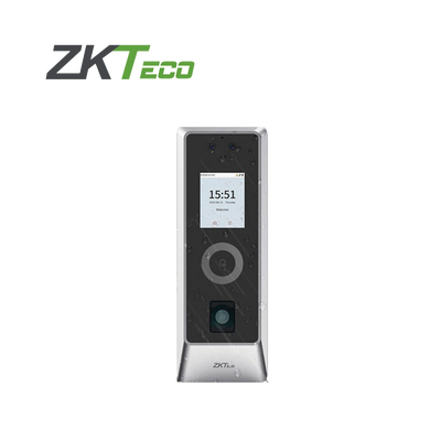 Lector Autónomo Facial y QR / 30,000 Rostros / 50,000 Usuarios / IP66 IK07 / TCP/IP Wiegand RS485 / Exterior