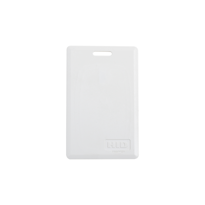 Tarjeta de Proximidad / PVC Clamshell / 5.4 x 8.6 x 0.19 mm / Formato H10301 / Programable por Sitio