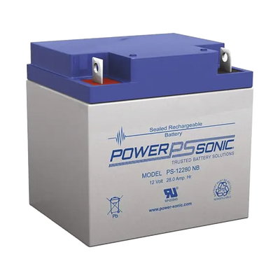 Batería de Respaldo AGM/VRLA / 12V / 28Ah / Vida Útil 5 Años / Terminales NB2 / Certificada UL