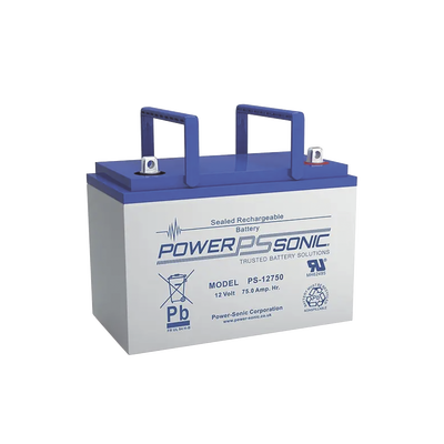 Batería de Respaldo AGM/VRLA / 12V / 78.6 Ah / Vida Útil 10-12 Años / Terminales Tipo U / Certificación UL