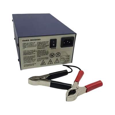 Cargador de Baterías SLA/VRLA / 12 V / 40 a 120 Ah / Entrada Universal 100-240 V AC / Tecnología Switching Sin Transformador / Carga Rápida con Flotación Automática