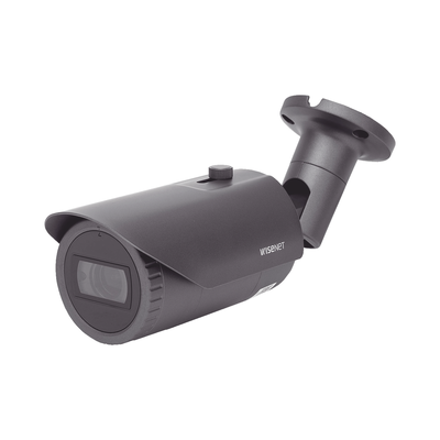 Cámara IP Bala Antivandálica / 5 Megapixel / Lente Varifocal 3.2 - 10 mm / IR 30 m (98.4 ft) / WDR 120 dB / IP66 / H.265 & WiseStream