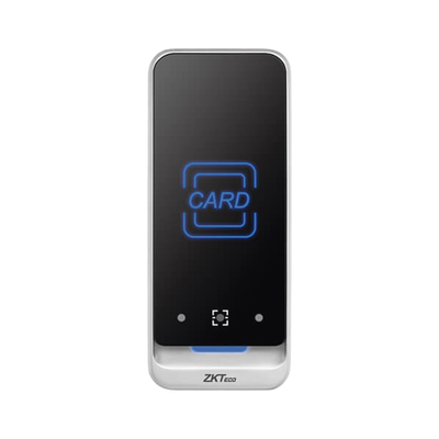 Lector de Código QR y Proximidad / IP65 / Carcasa Metálica / Wiegand 26 Bits / RS485 OSDP / 125 kHz / 16.4 ft