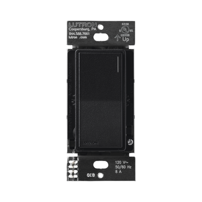 Apagador Inteligente On/Off / 8 A Iluminación / 5.8 A Motor / Control App / Barra de Luz Personalizable / RadioRA 3