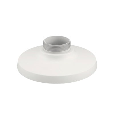 Adaptador de Montaje Plato / Aluminio / Ø6.09' x 1.85' / 0.44 lb / Ivory / Pared, Techo y Parapeto