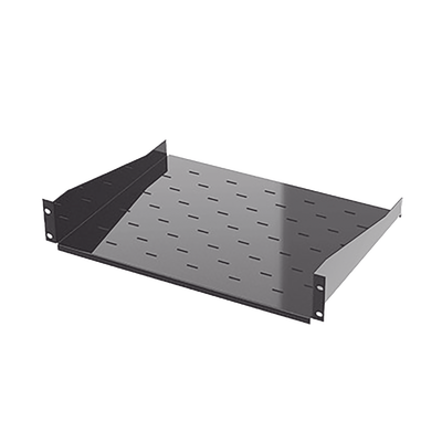 Charola para Rack / 19" / 2UR / Profundidad 34.2 cm (13.5 in) / Carga 20 kg / Lámina Calibre 16